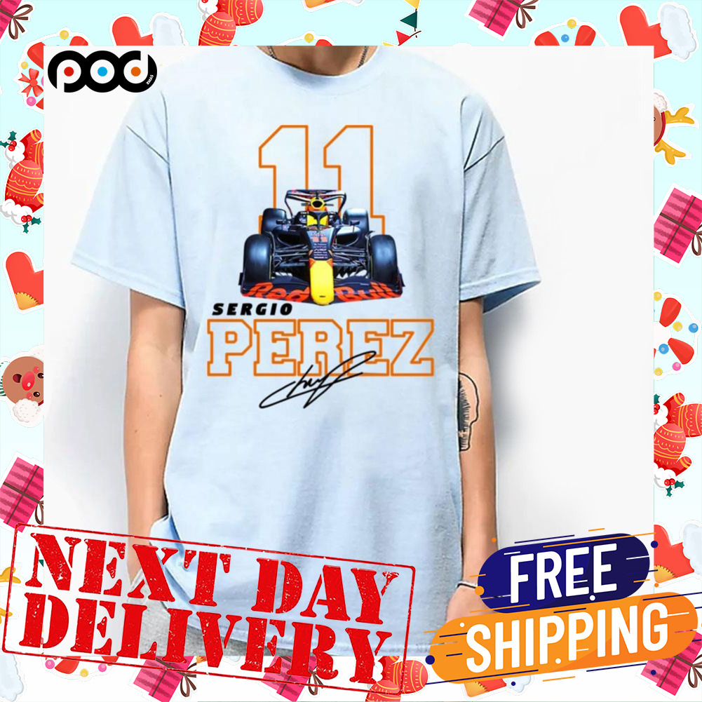 11 Sergio Perez Racing Art Shirt
