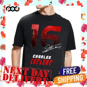 16 Charles Leclerc Signature Racer Shirt