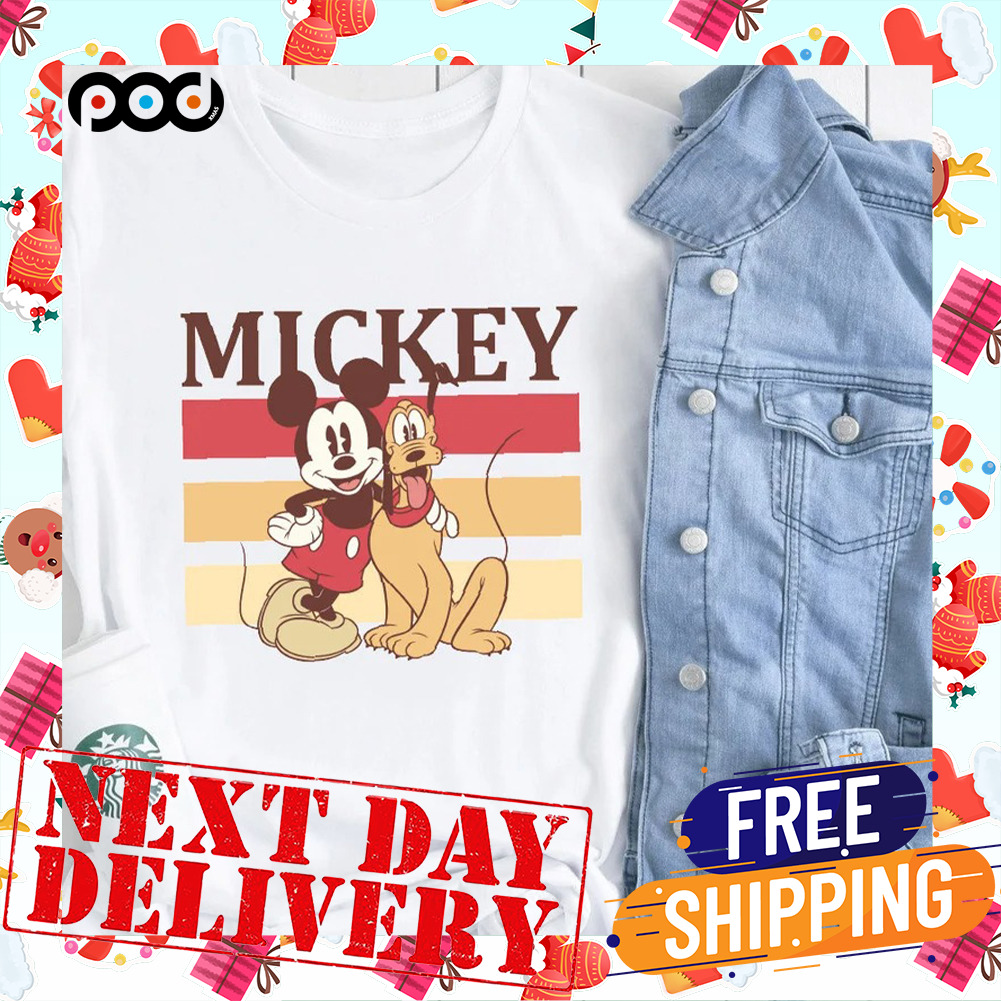 Mickey and Pluto Disney Vacation Shirt