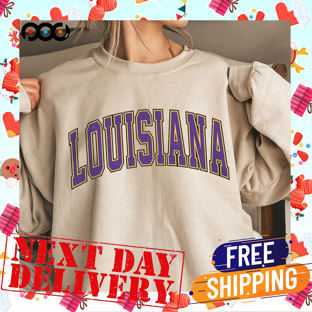 Vintage Louisiana College Student Shirt