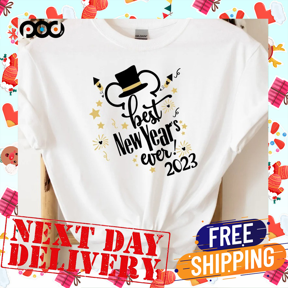 Disney New Year Shirt Mickey and Minnie New Year 2023 Shirt