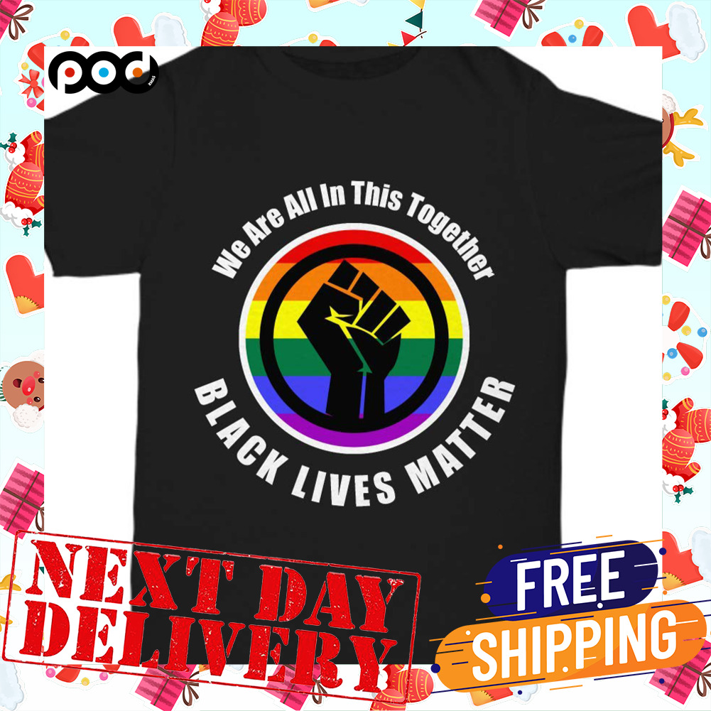 Black Lives Matter LGBT BLM Shirt