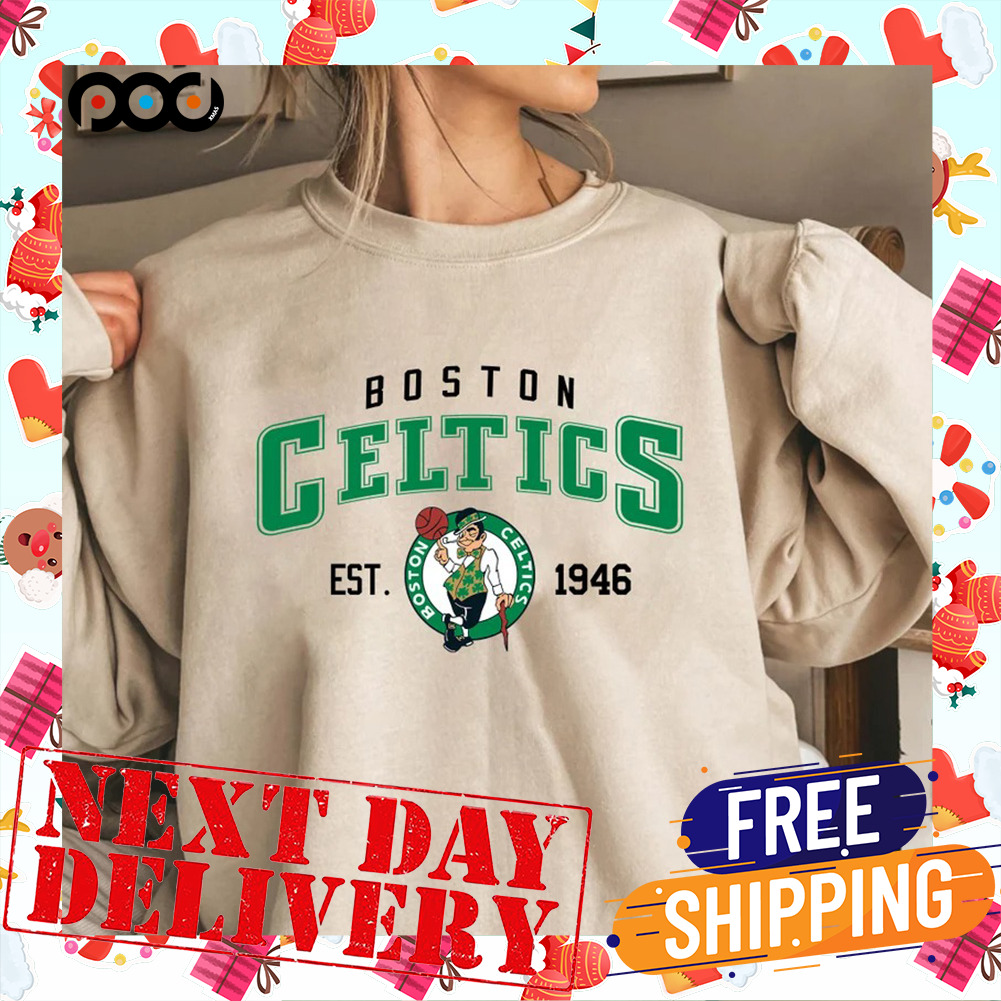 Boston Celtics EST 1946 Basketball 2022-23 NBA Vintage Shirt