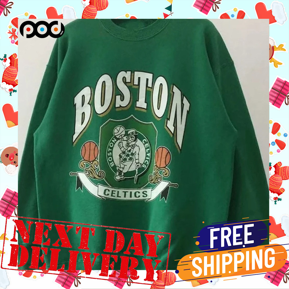 Vintage NBA Boston Celtics Logo NBA All Star Basketball Shirt