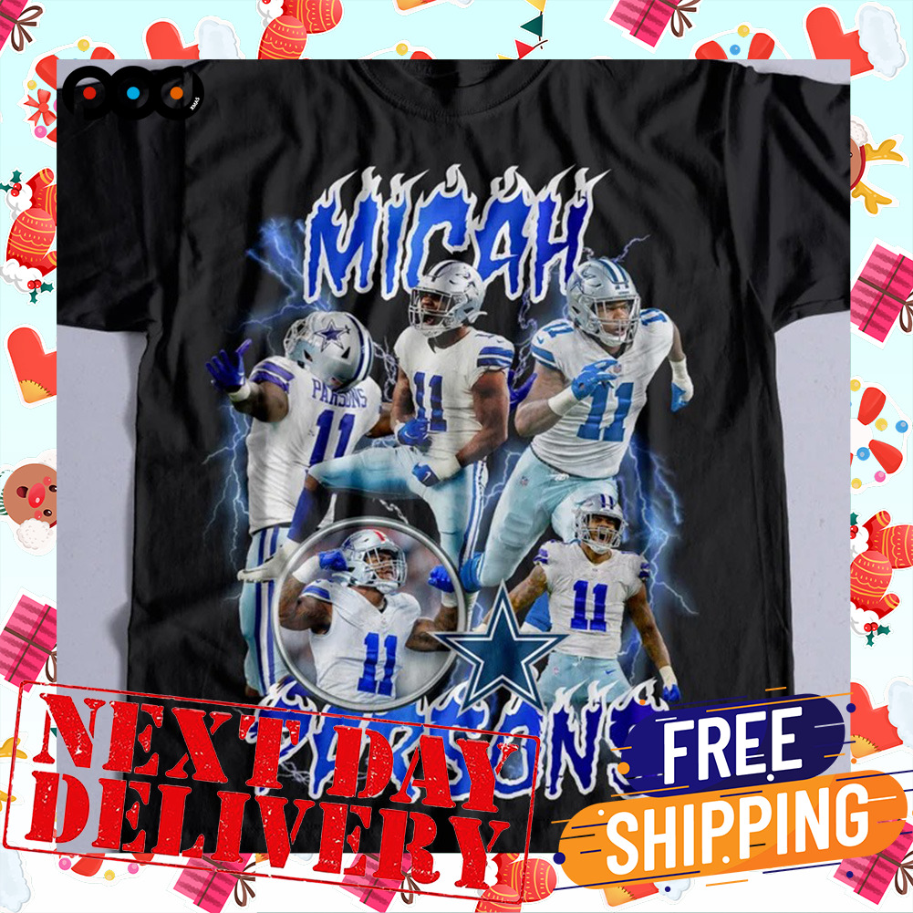 11 Micah Parsons Dallas Cowboys NFL Preseason Retro Shirt