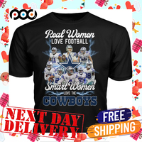 Vintage Real Women Love Football Shirt