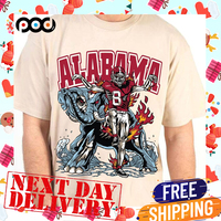 Alabama University Football Collection T-shirt
