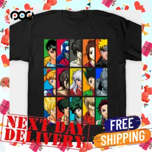 Vintage Anime vs Anime T-shirt