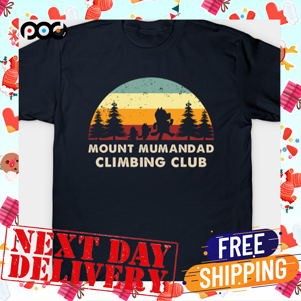 Retro Mount Mumandad Climbing Club T-Shirt