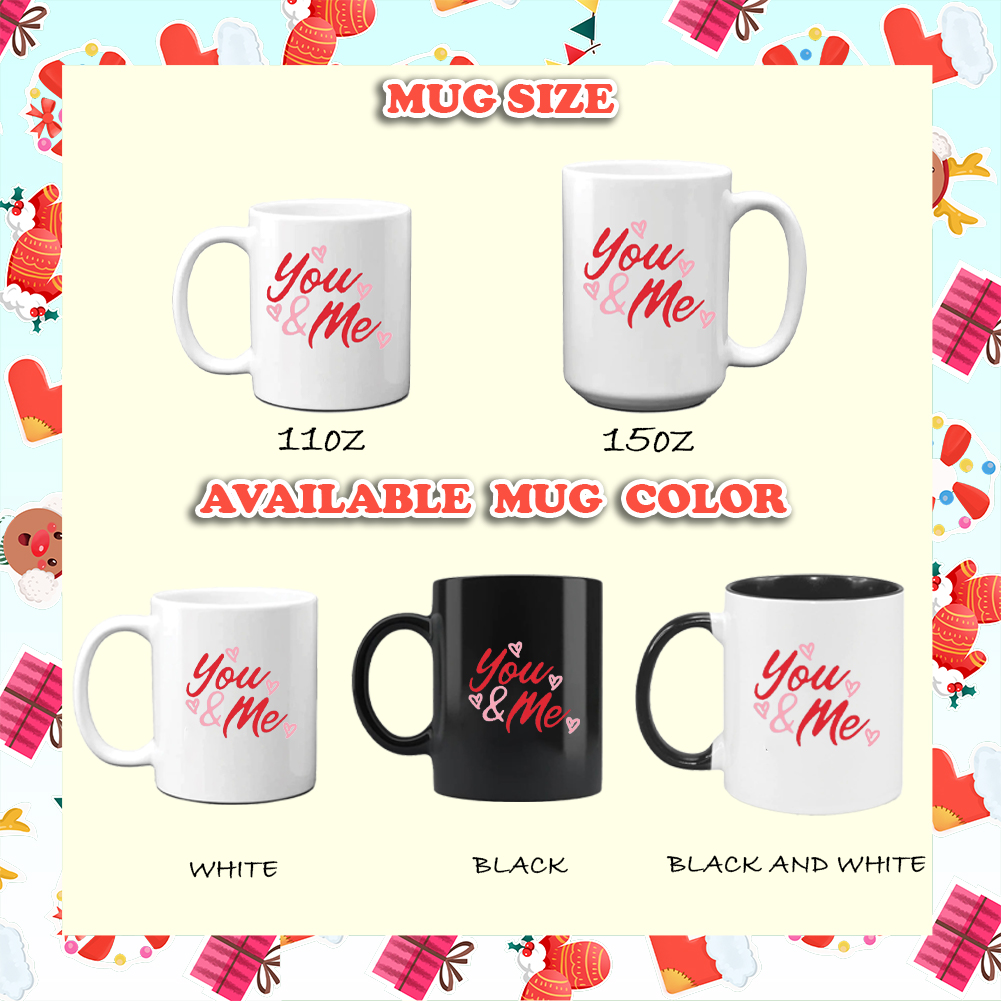 Personalized Couple Mug - Never Miss a Chance to Dance - Gifts For Cou —  GearLit