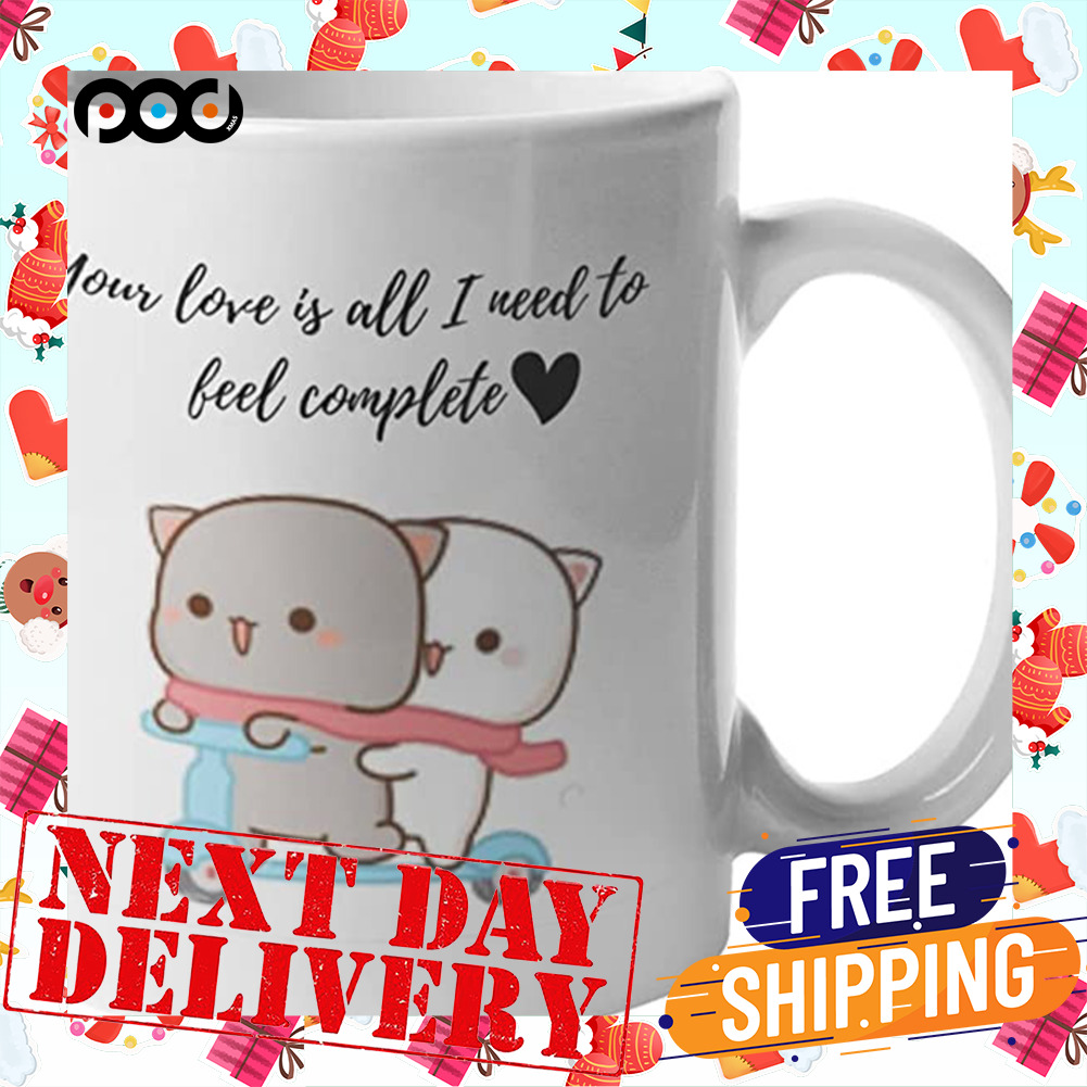 You Love Is All I Need To Beel Complete Heart Couple Beer Mug