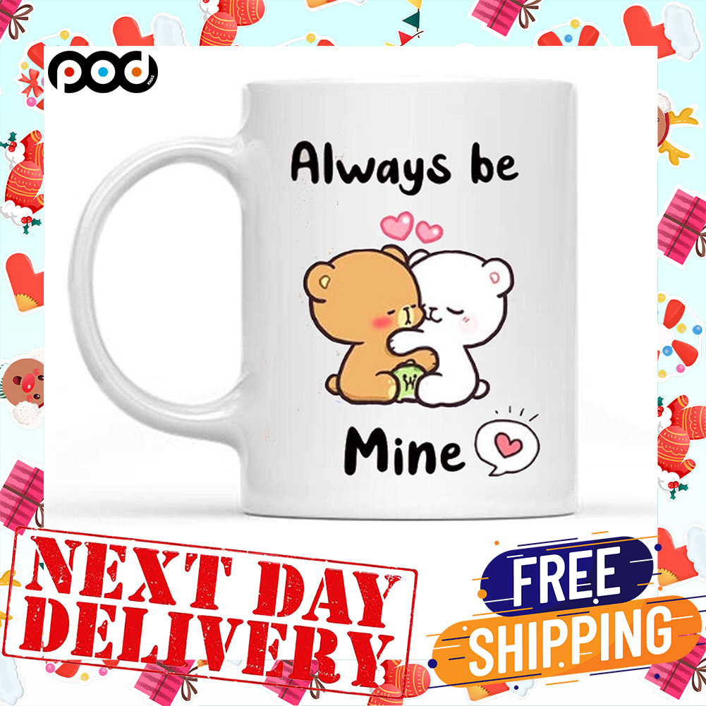 Always Be Mine Heart Couple Beer Cute Mug