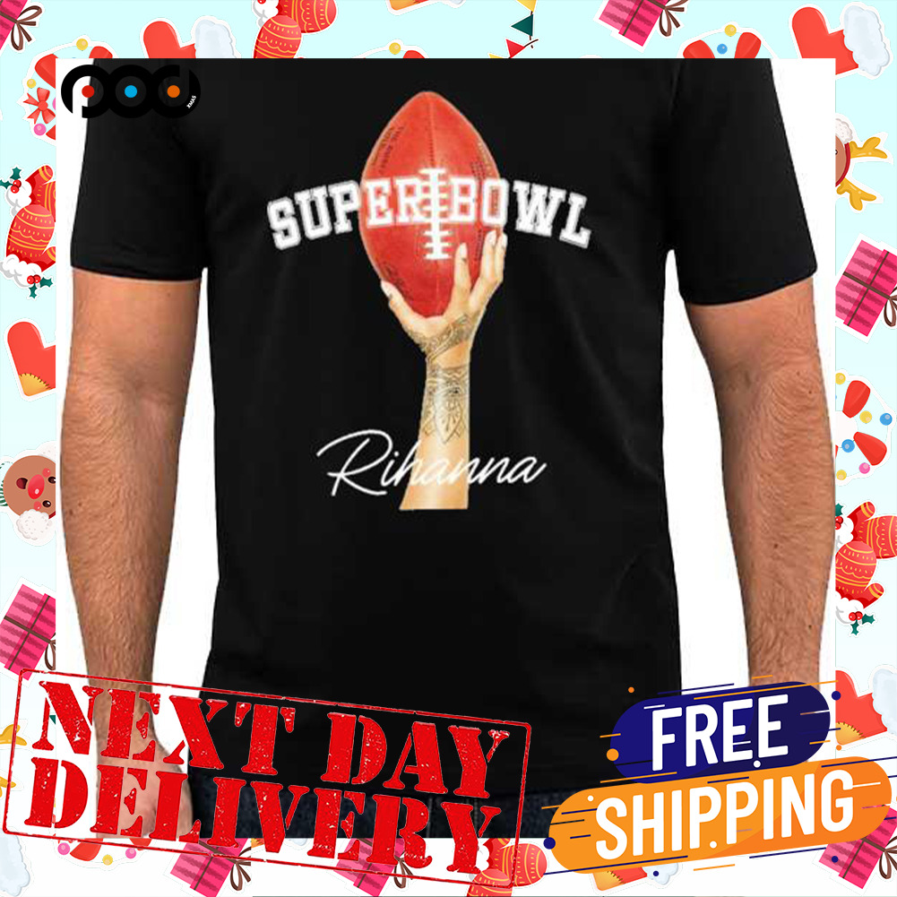 Rihanna Supper Bowl 2023 Football Shirt