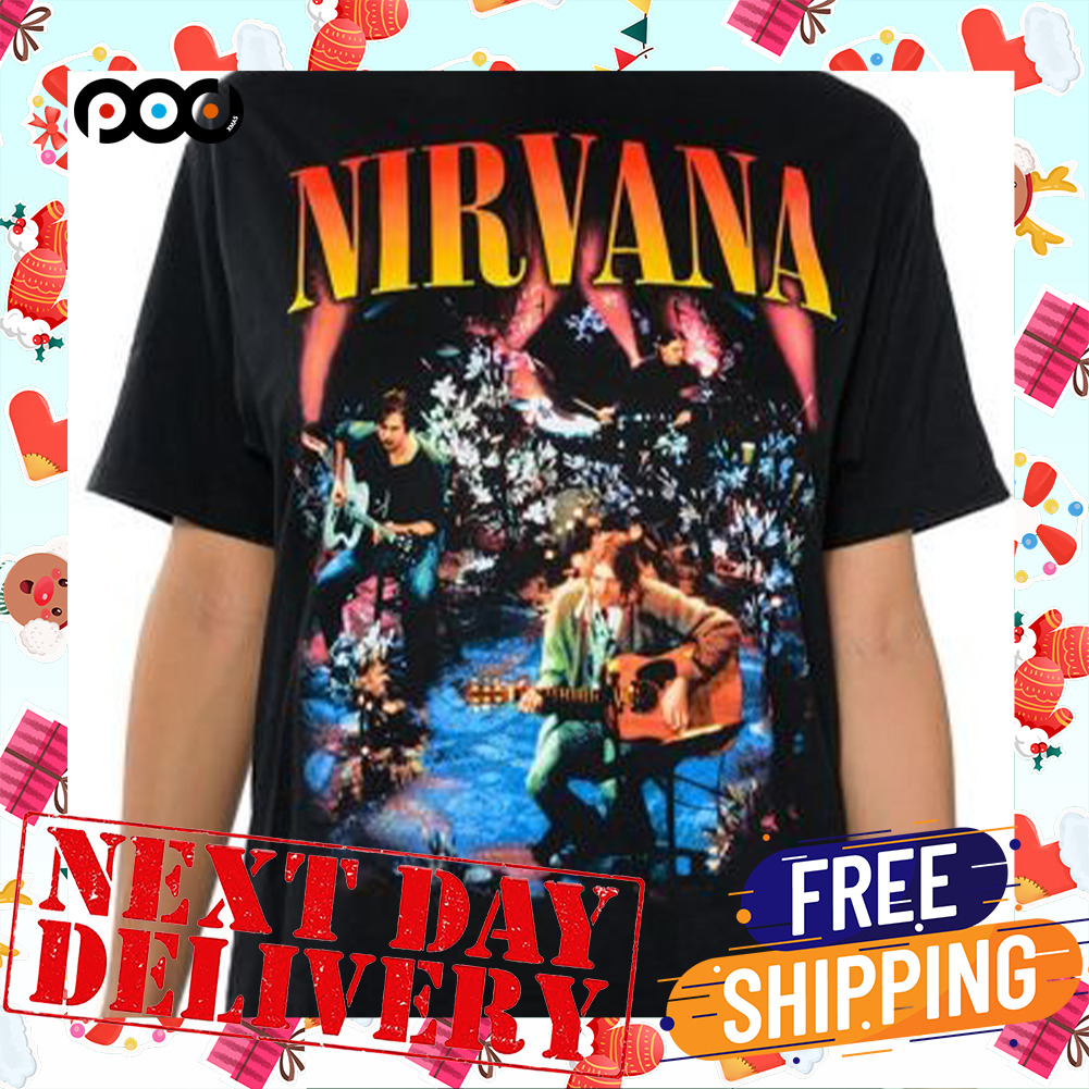 Men's Nirvana Live Concert Photo Men's Shirt