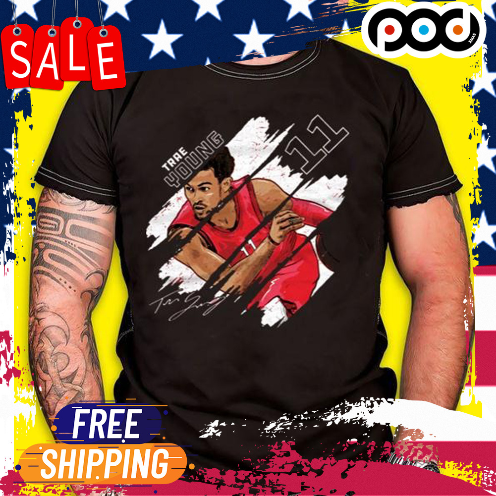 Vintage NBA Atlanta Hawks Trae Young 11 Shirt