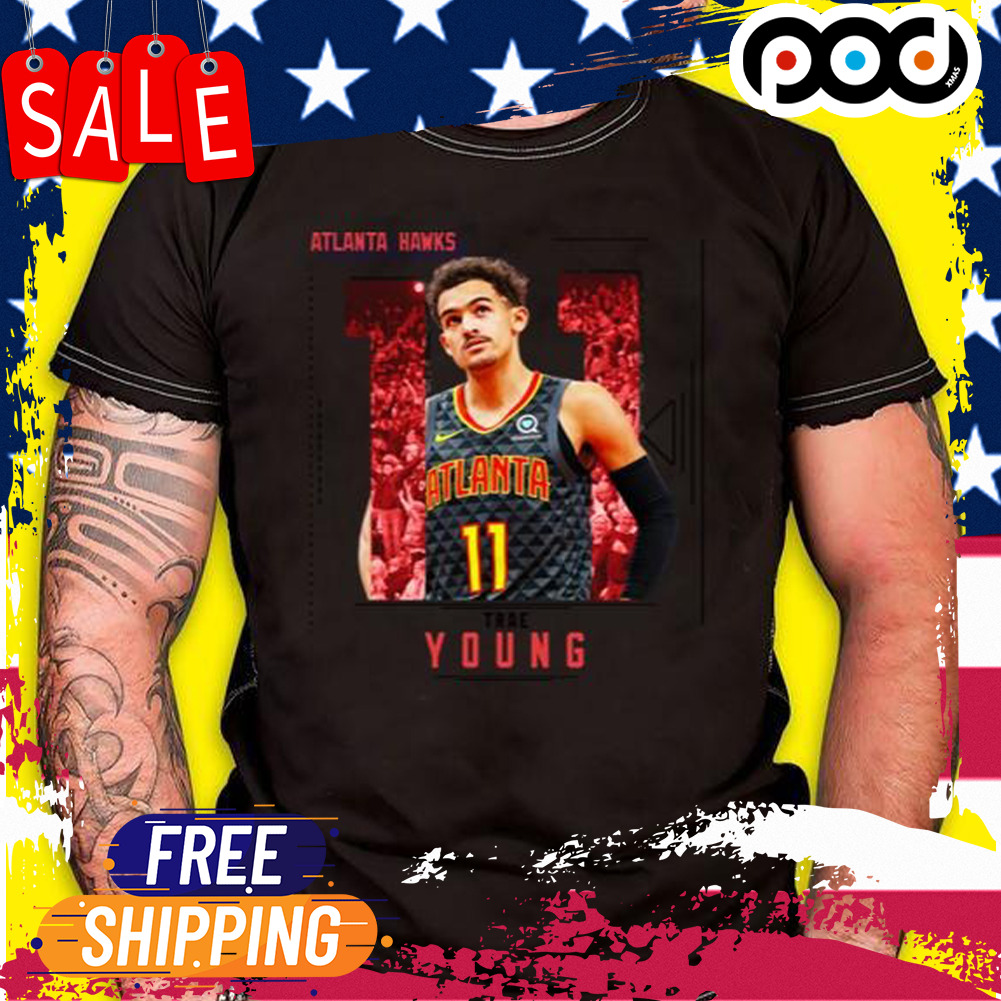 Trae Young Basketball Atlanta Hawks 11 Shirt