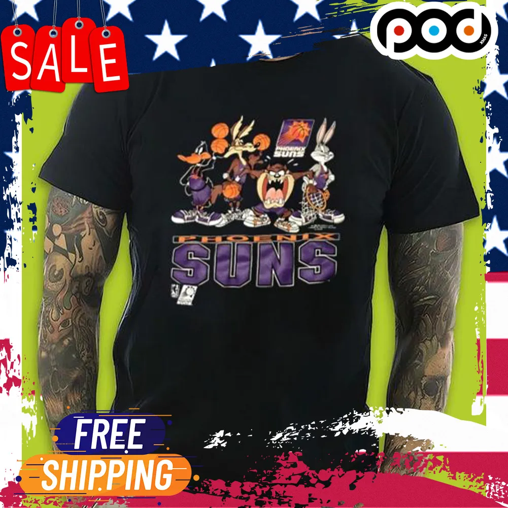 Vintage Looney Tunes Phoenix Suns Sport Basketball Shirt