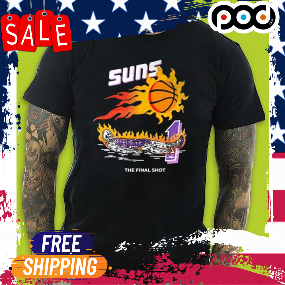 The Final Shot Purple Skeleton Phoenix Suns Shirt