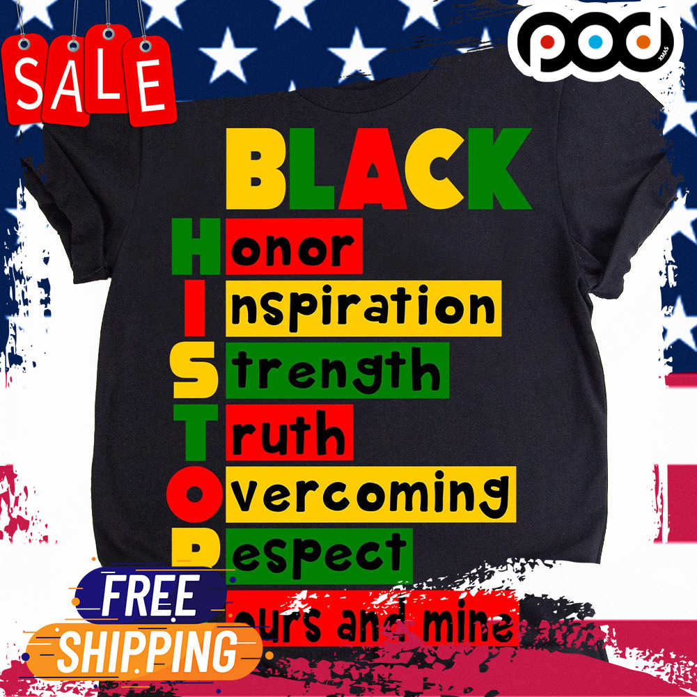 Black History Words Shirt