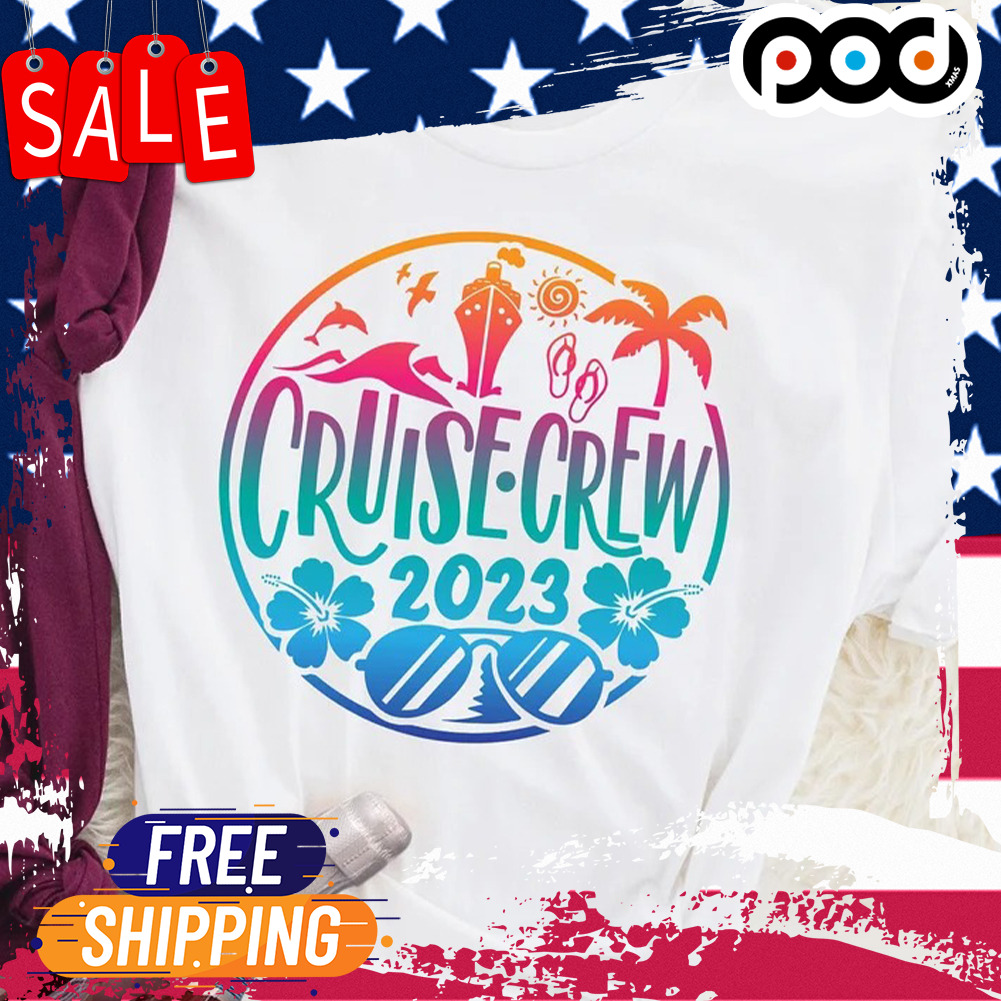 Cruise crew 2023 beach Shirt
