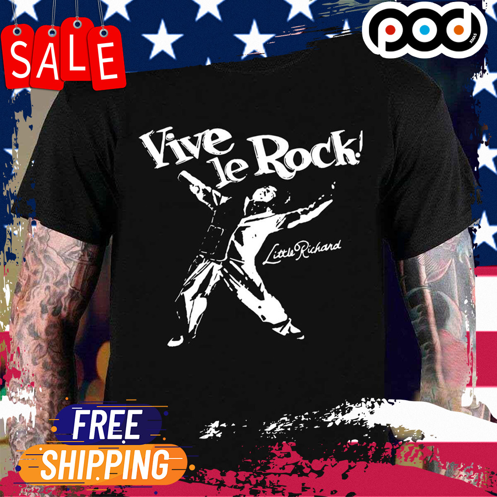 Vive Le Rock Sid Vicious Little Richard Shirt