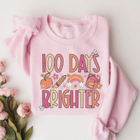 100 Days Brighter apple pencil rainbow bag Shirt