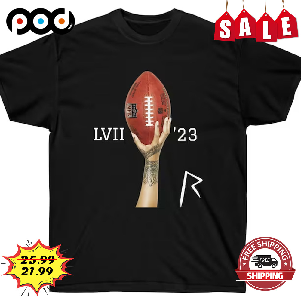 Rihanna Super Bowl Football Shirt
