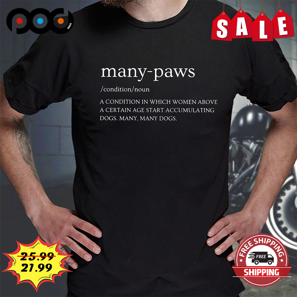 Many paws shirt