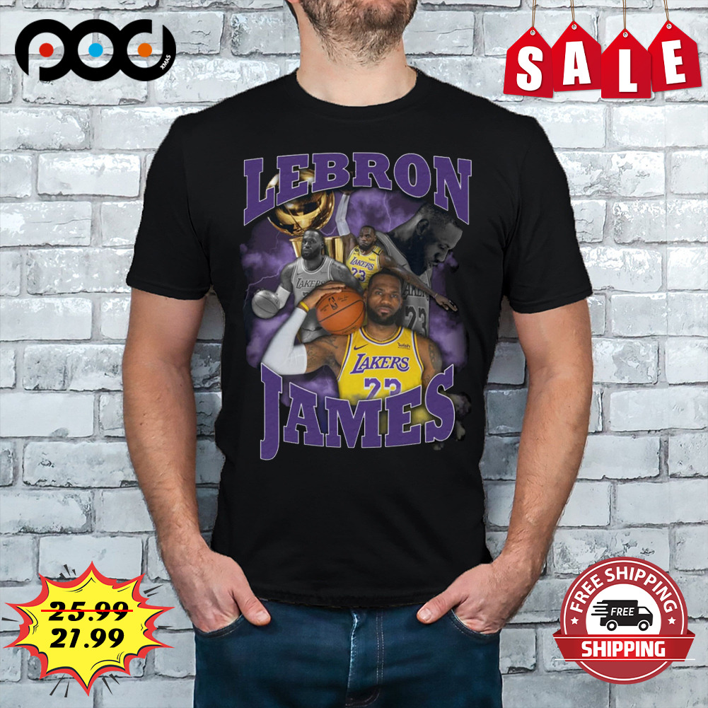 Lebron james point nba shirt