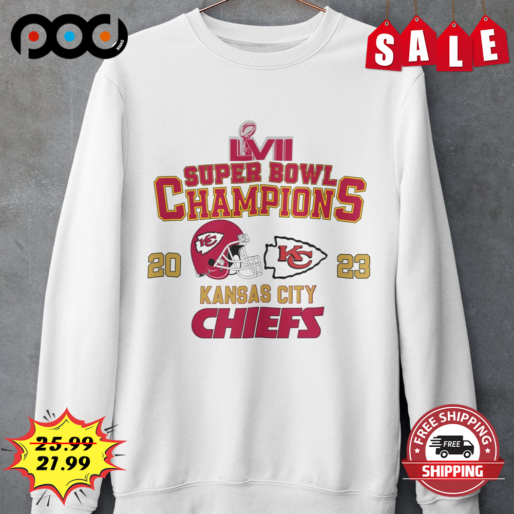 Super Bowl Champions LVII 2023 Chiefs Football Shirt