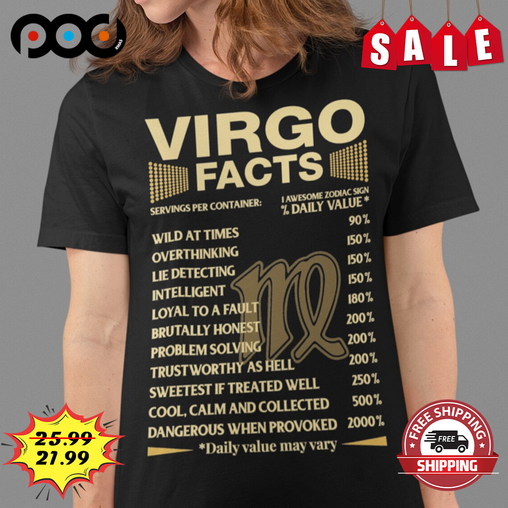 Virgo Facts shirt