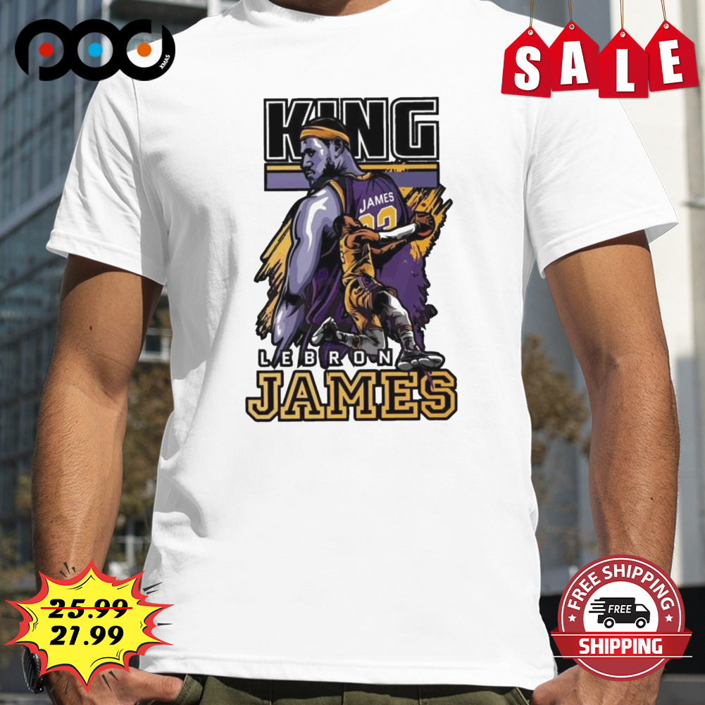 King lebron james 2023 trending shirt