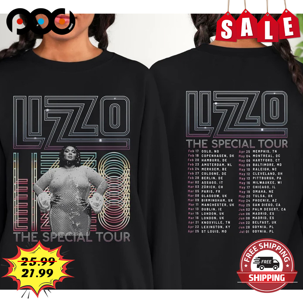 Lizzo Special World Tour 2023 Music Concert Shirt