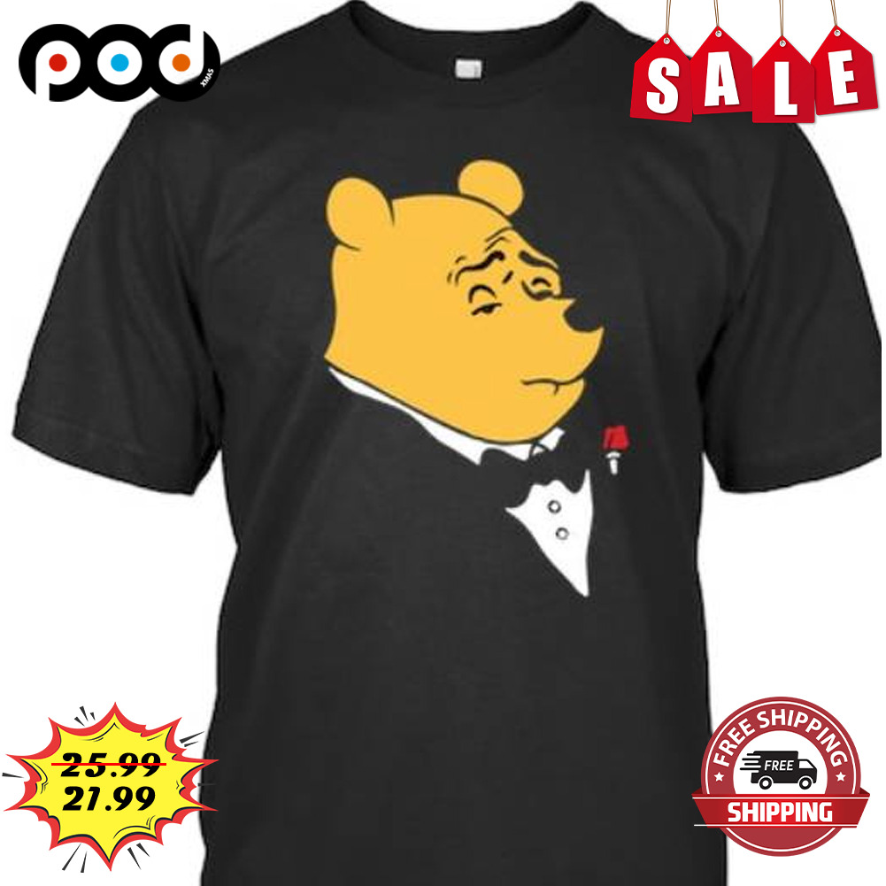 Pooh with tuxedo disney shirt
