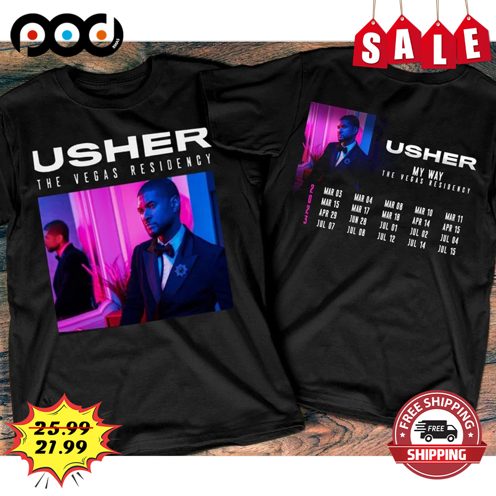 Usher My Way The Vegas Residency Tour Usher RnB Music Concert 2023