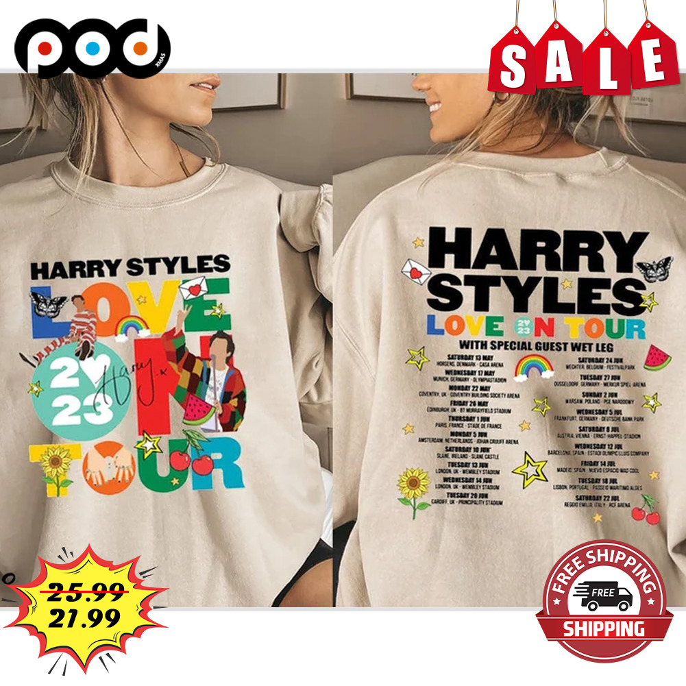 Harry Tour Love On Tour 2023 Shirt