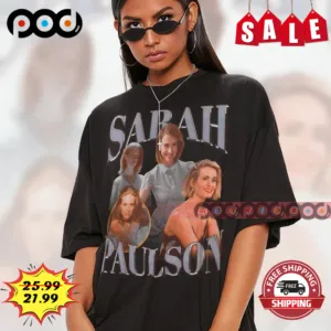 Sarah Paulson Shirt Homage Rachet Actrees Movie American Gothic dan Jack Jill Classic retro 90s Shirt