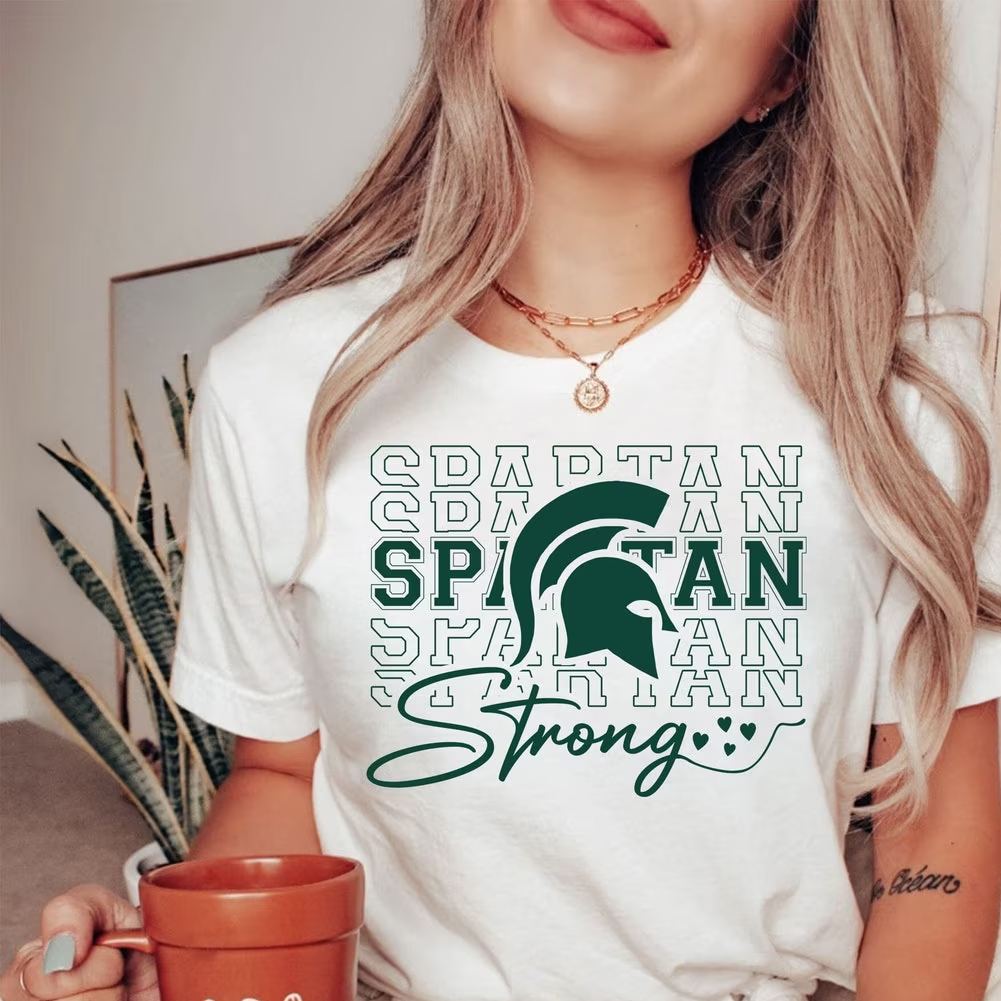 Spartan Strong Michigan State We Are All Spartans Donate for Spartan Strong Fund Shirt