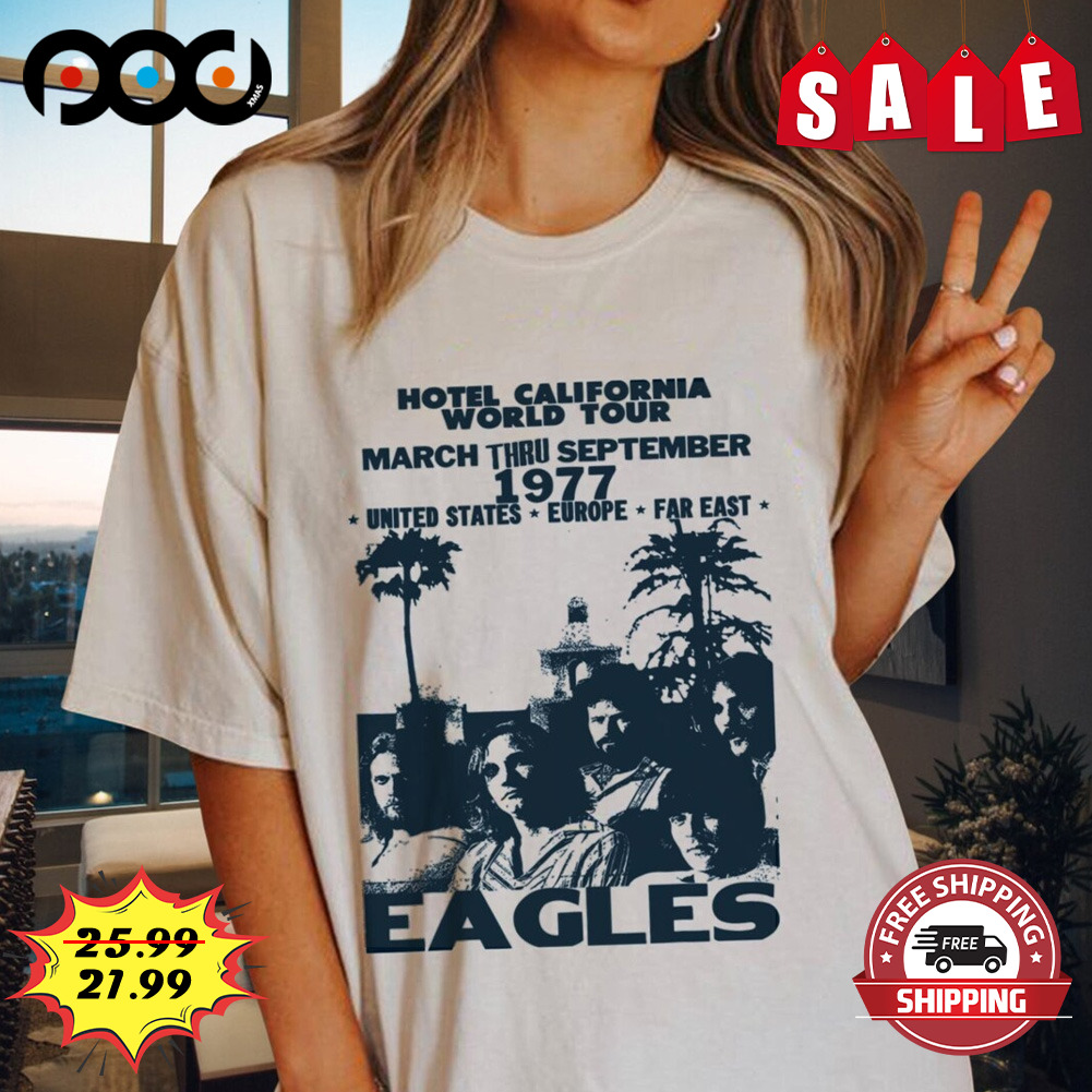 Eagles Hotel California Tour 2023 Eagles Concert Shirt