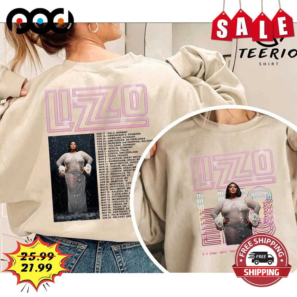 Lizzo Special World Tour 2023 Concert US Tour Shirt