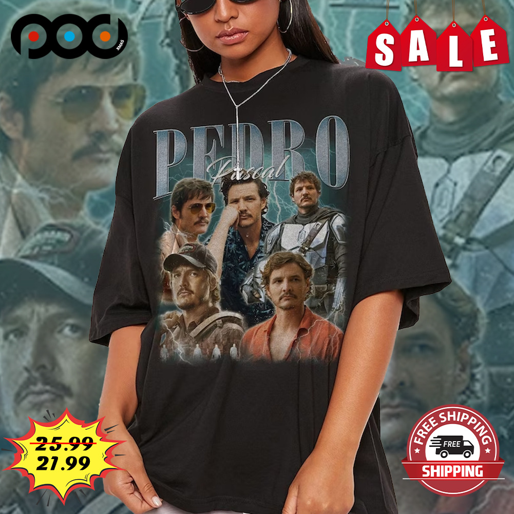 Actor Pedro Pascal Shirt Retro 90s Vintage shirt