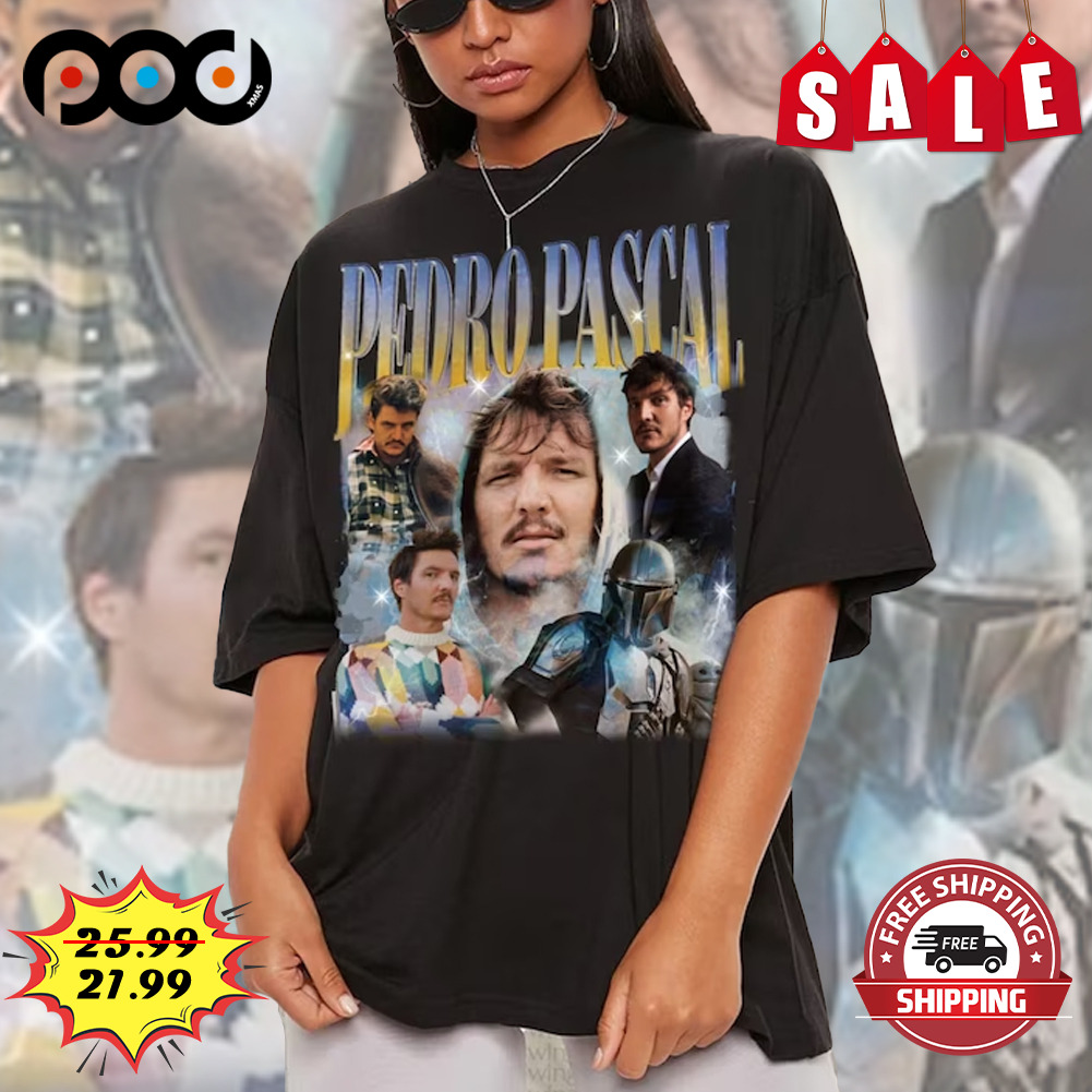 Actor Pedro Pascal Shirt Retro 90s shirt