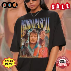 Pedro pascal mando shirt