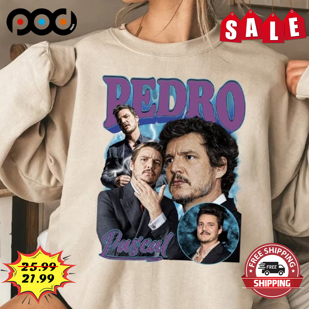 Narco Pedro Pascal Tribute Celebrity Shirt