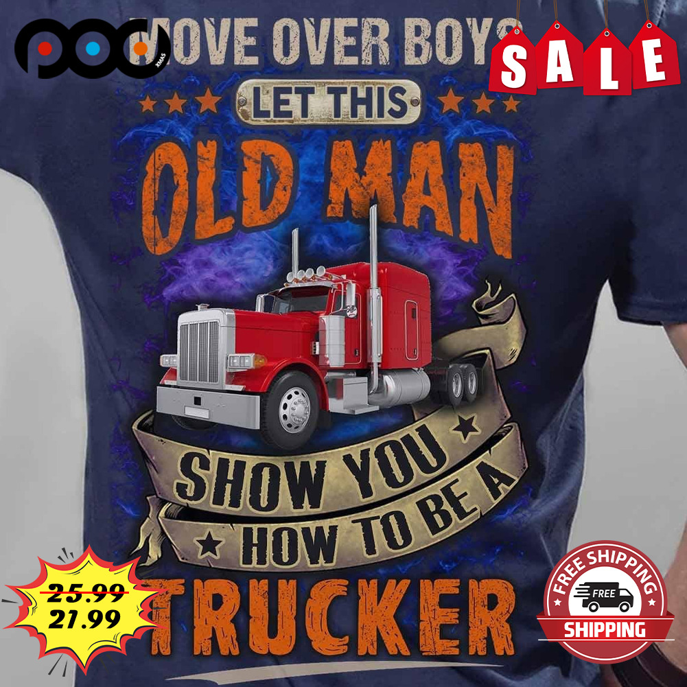 TRUCKER: Old Man Trucker | Essential T-Shirt