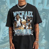Michael Jordan UNC 90s Style Vintage Shirt