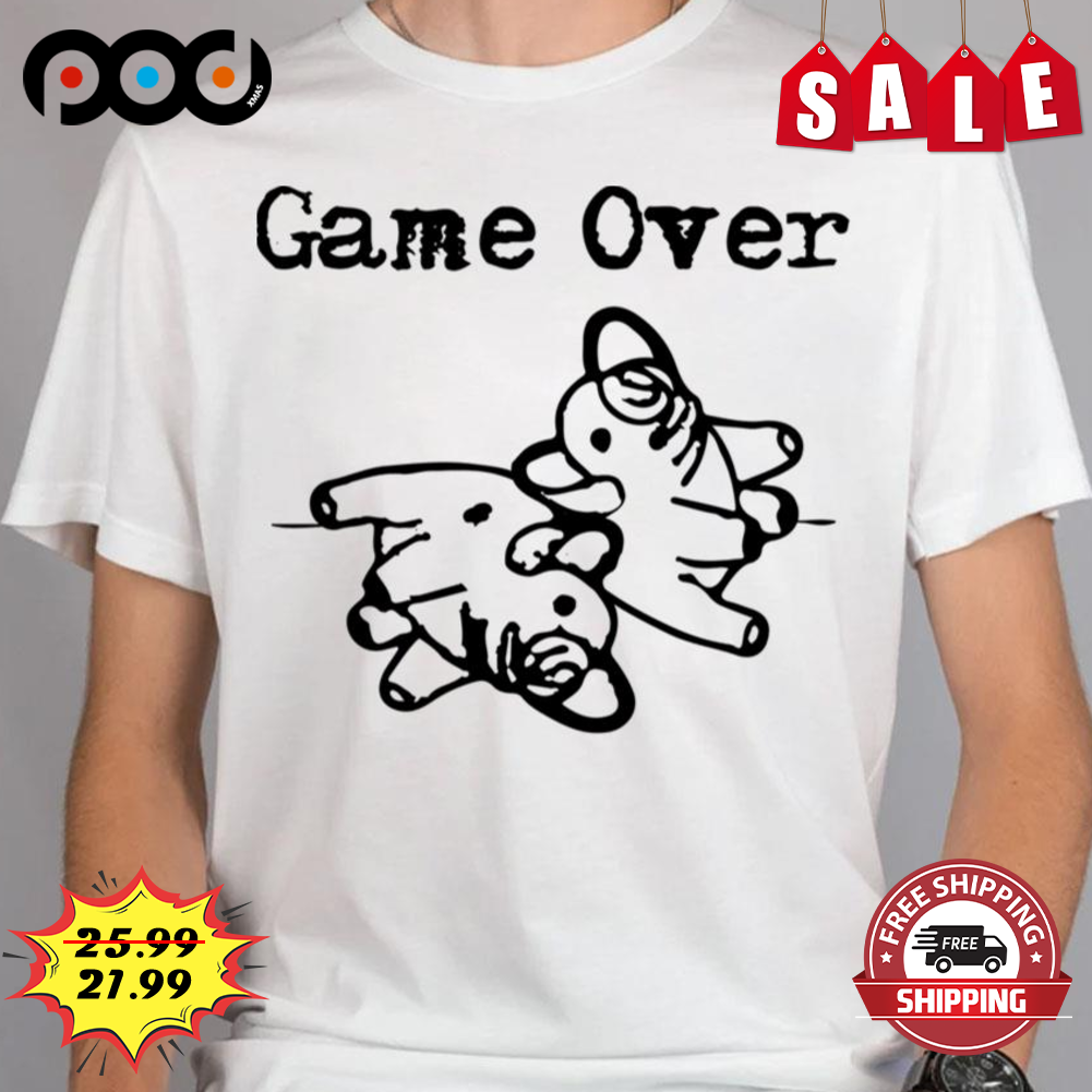 Game Over Pig Retro Shirt