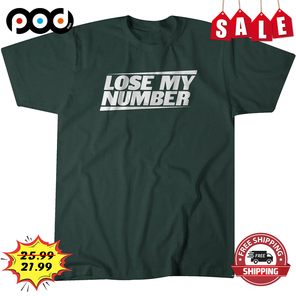Lose My Number Vintage Shirt