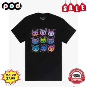 Magic Cat Colorful Shirt