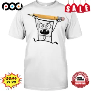 SpongeBob Pencil Art Shirt